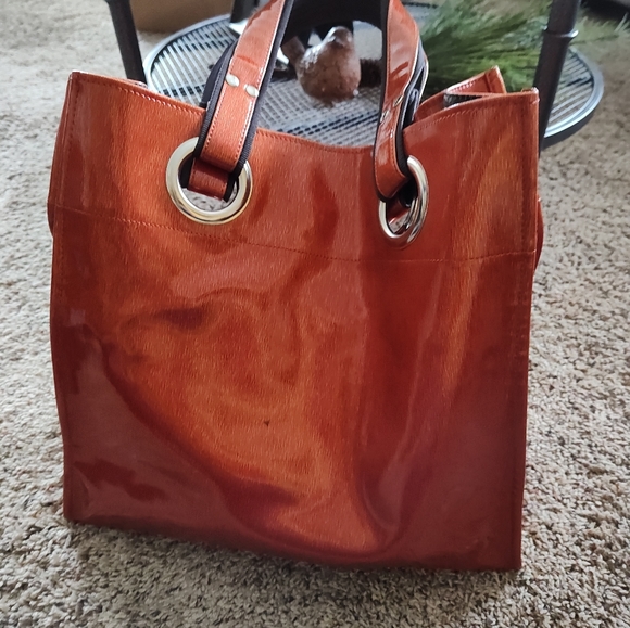 Kate Landry tote in orange - Picture 3 of 6